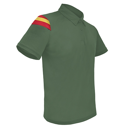 POLO BANDERA "FALCON" VERDE L