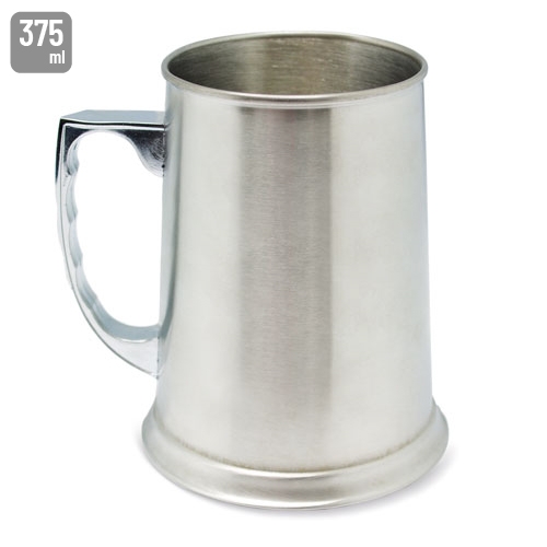 JARRA ACERO INOXIDABLE DOBLE CAPA 375ML "BERGEN"