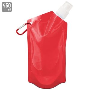 BIDON PLEGABLE ROJO