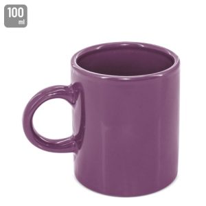 TAZA "COFFEE PLUS" LILA