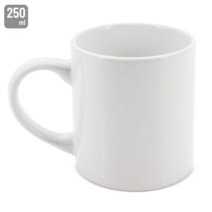 TAZA SUBLIMACION 250 ML BLANCA
