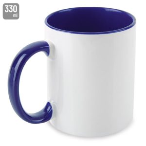 TAZA SUBLIMACION "CARTAGENA PLUS"  AZUL