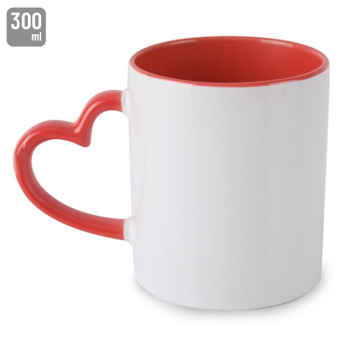 TAZA SUBLIMACION "CORAZON"