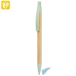 A-235-VE-500x500-1.jpg BOLIGRAFO FIBRA DE TRIGO "ECOBIO" VERDE