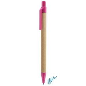 A-236-FU-500x500-1.jpg BOLIGRAFO CARTÓN RECICLADO "KARL" FUCSIA