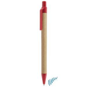 A-236-RO-500x500-1.jpg BOLIGRAFO CARTÓN RECICLADO "KARL" ROJO