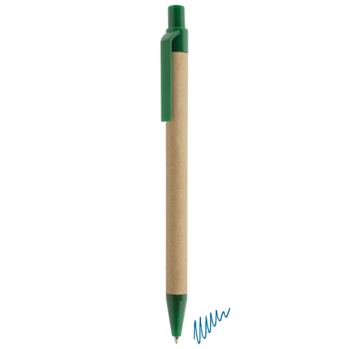 A-236-VE-500x500-1.jpg BOLIGRAFO CARTÓN RECICLADO "KARL" VERDE