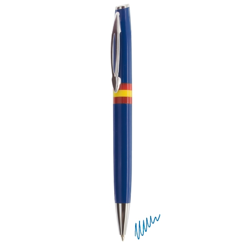 BOLIGRAFO NACIONAL METAL/PLASTICO "AYSEN" AZUL