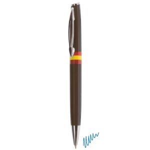 BOLIGRAFO NACIONAL METAL/PLASTICO "AYSEN" MARRÓN