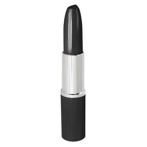 BOLIGRAFO FORMA PINTALABIOS "RUBY" NEGRO
