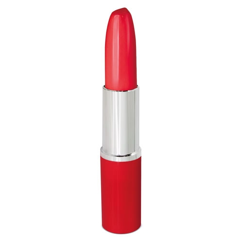 BOLIGRAFO FORMA PINTALABIOS "RUBY" ROJO