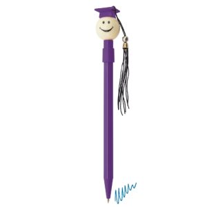 BOLIGRAFO GRADUADO "BIRRETE" LILA