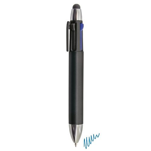 BOLIGRAFO PUNTERO 4 COLORES "STAR" NEGRO