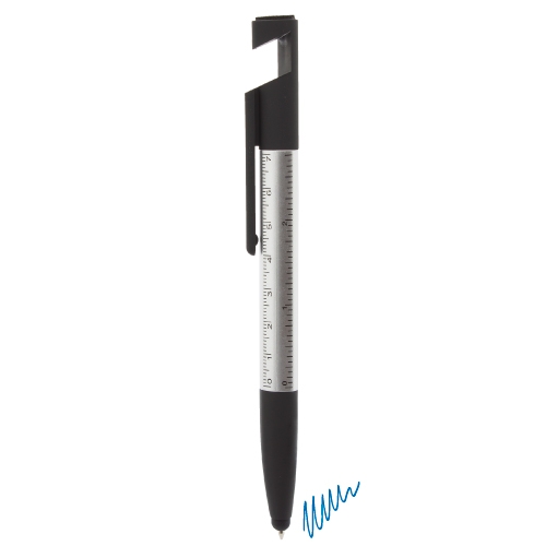 BOLIGRAFO TOUCH 7 FUNCIONES "SPEC" PLATA