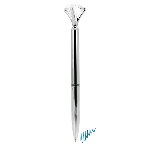 BOLIGRAFO "DIAMOND" PLATA
