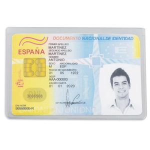 PORTATARJETAS SIMPLE PLATA