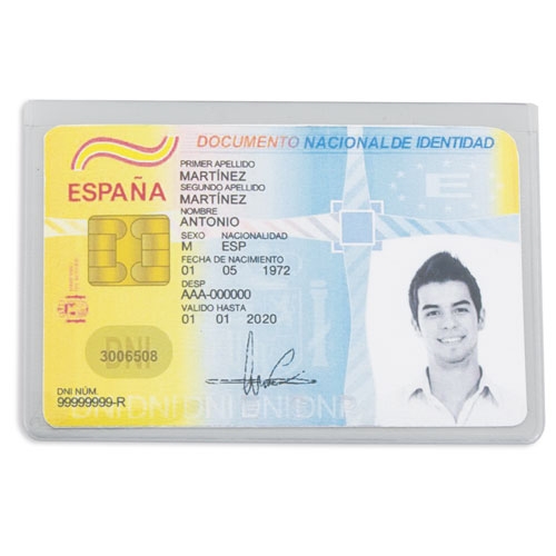 PORTATARJETAS SIMPLE PLATA