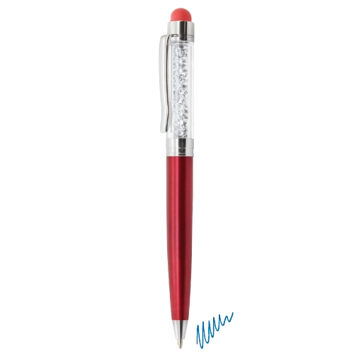 BOLIGRAFO "DIAMONDS" TOUCH ROJO