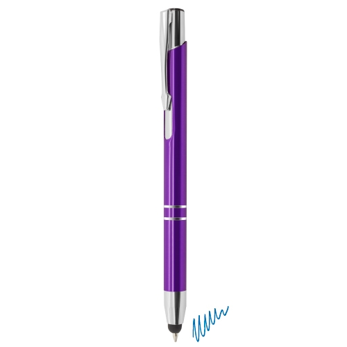 BOLIGRAFO METÁLICO AUTOMÁTICO CON PUNTERO "DENVER" LILA