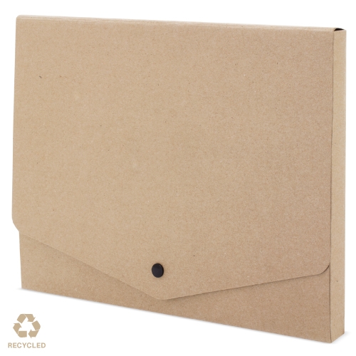 CARPETA RECICLADA BOTON "TREXA"