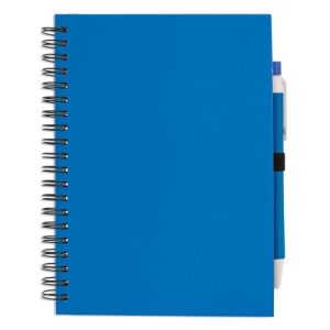 LIBRETA ECOLOGICA ZAS AZUL