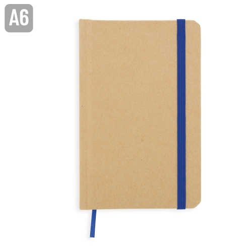 BLOC CARTON ECOLOGICO A6 "IRAI" AZUL