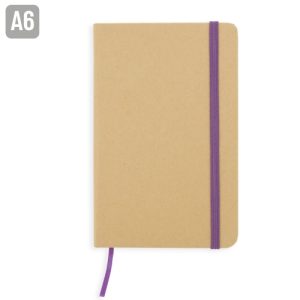 BLOC CARTON ECOLOGICO A6 "IRAI" LILA