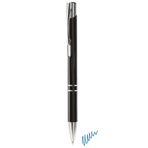 BOLIGRAFO METÁLICO AUTOMÁTICO "ROCKFORD" NEGRO