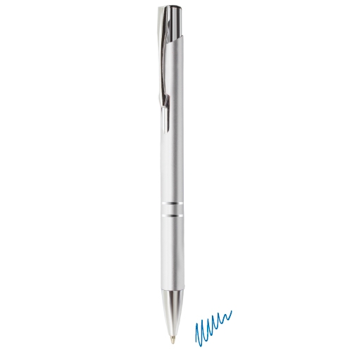 BOLIGRAFO METÁLICO AUTOMÁTICO "ROCKFORD" PLATA