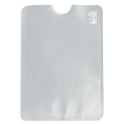 TARJETERO ALUMINIO PROTECTION PLATA
