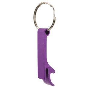 LLAVERO ALUMINIO ABRIDOR TIBET LILA