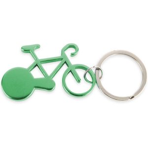 LLAVERO ALUMINIO "BIKE" VERDE