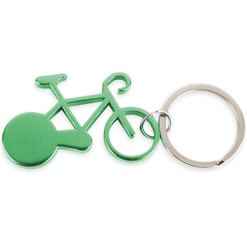 LLAVERO ALUMINIO "BIKE" VERDE