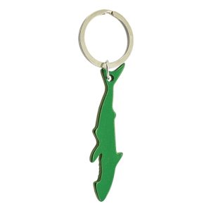 LLAVERO ALUMINIO "TIBURÓN" VERDE