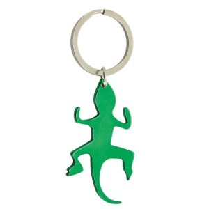 LLAVERO ALUMINIO "LAGARTO IBIZA" VERDE