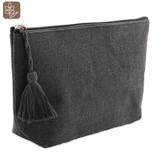 B-613-NE-500x500-1.jpg NECESER JUTE LAMINADO BORLA "MAYA" NEGRO