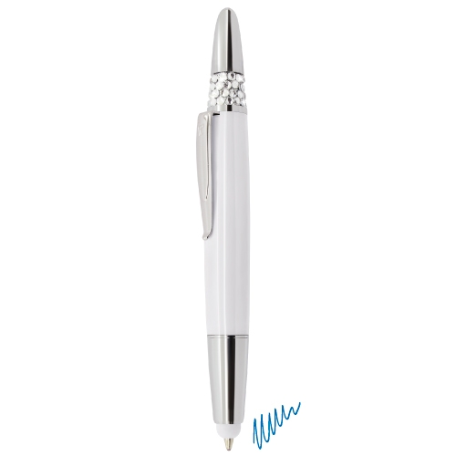 BOLIGRAFO TOUCH CRISTAL DOSTOYEVSKI BLANCO