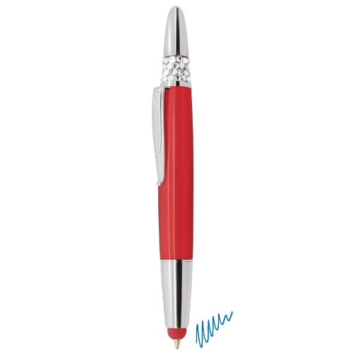 BOLIGRAFO TOUCH CRISTAL DOSTOYEVSKI ROJO