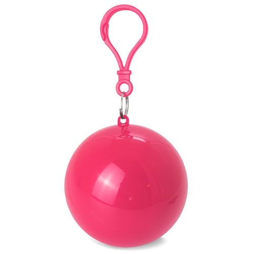 PONCHO LLUVIA PLEGABLE "CHUBI" FUCSIA