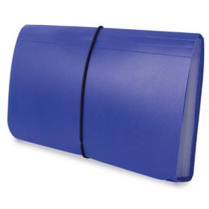 CARPETA CLASIFICADORA RECIBOS AZUL