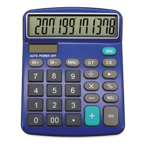 CALCULADORA PROFESIONAL "ZONIX" AZUL