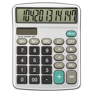 CALCULADORA PROFESIONAL "ZONIX" PLATA