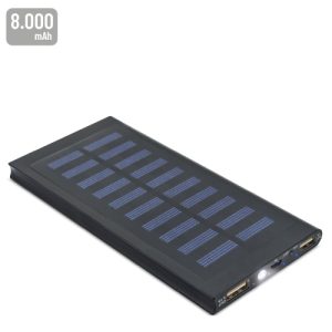 POWER BANK SOLAR "STRONG" NEGRO