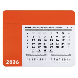 ALFOMBRILLA CALENDARIO "DENNIS" ROJO