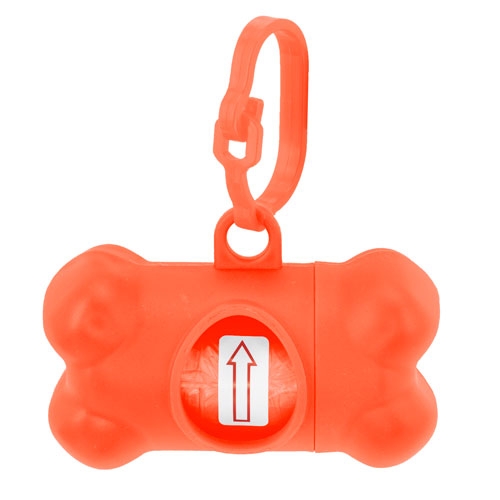 E-051-NA-FL-500x500-1.jpg PORTABOLSAS FORMA HUESO "PERRETE" NARANJA