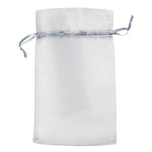 BOLSA REGALO ORGANZA "DANA" PLATA