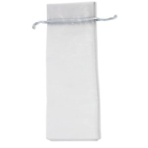 BOLSA REGALO ORGANZA PLATA
