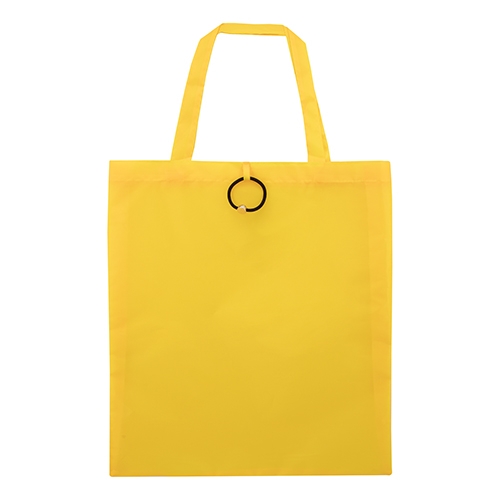 BOLSA PLEGABLE CON GOMA "VERA" AMARILLO
