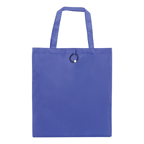 BOLSA PLEGABLE CON GOMA "VERA" AZUL