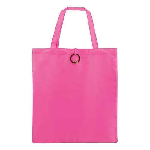 BOLSA PLEGABLE CON GOMA "VERA" FUCSIA